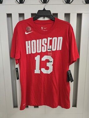Brand New Nike Houston Rockets James Harden Statement #13 Player T-Shirt Medium
